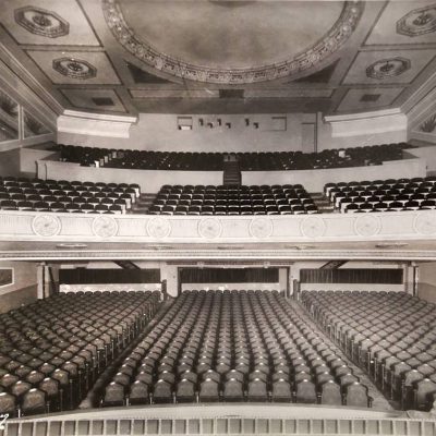 Jayhawk Auditorium Circa 1926_Stage View BW