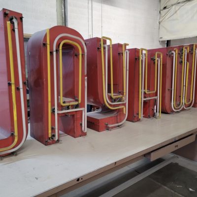 Jayhawk Neon Letters 1